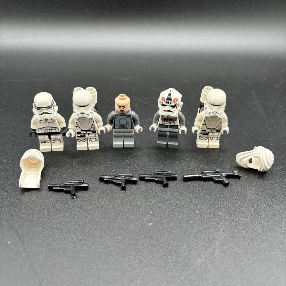 LEGO Star Wars Minifigure Lot Stormtrooper Flametrooper Imperial Officer Pilot